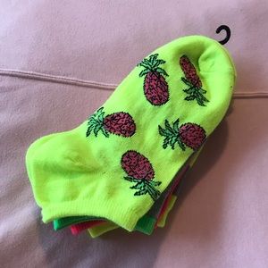 neon socks